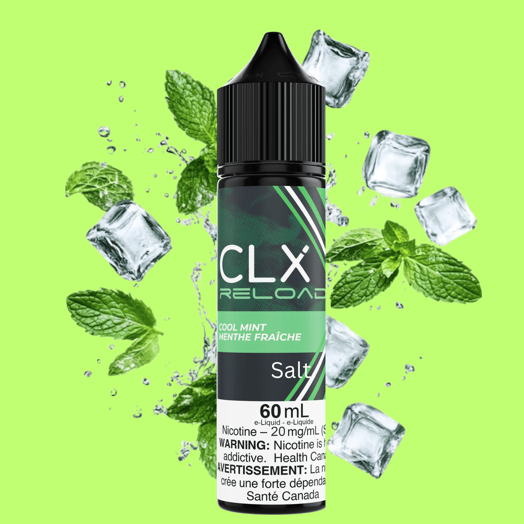CLX Reload 60ml Salt-Cool Mint 60ml / 20mg Vapexcape Vape and Bong Shop Regina Saskatchewan