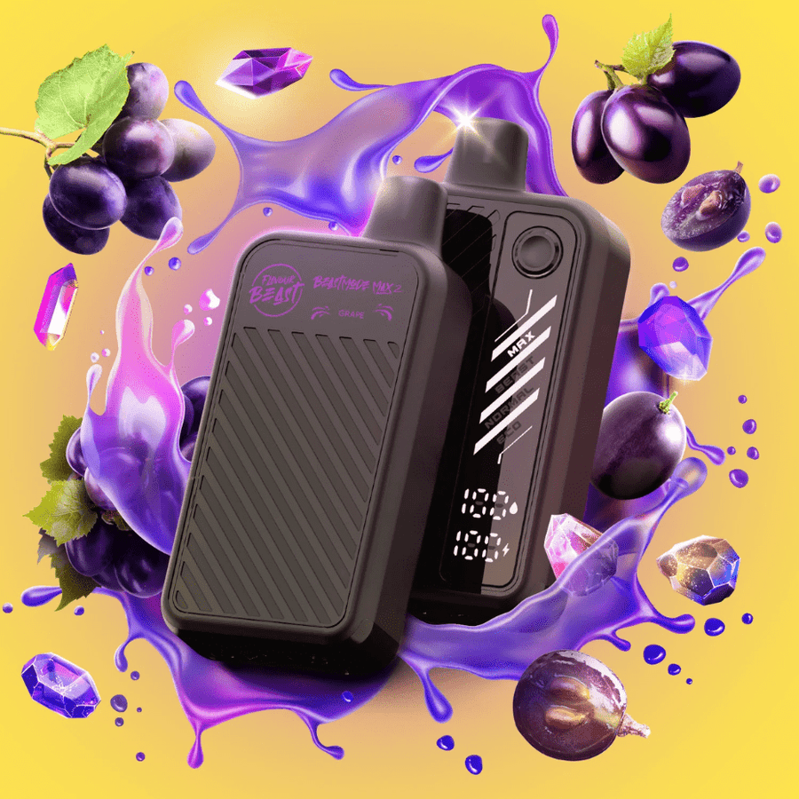 Flavour Beast Max 2 50K Disposable Vape - Gushin Blue Razz Vapexcape Vape and Bong Shop Regina Saskatchewan