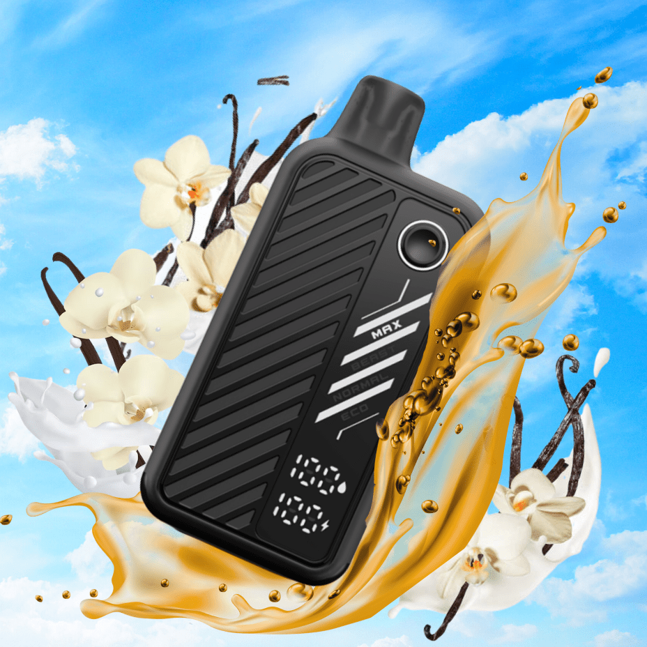 Flavour Beast Max 2 Disposable Vape-Vanilla Classic ICED 50000 Puffs / 20mg Vapexcape Vape and Bong Shop Regina Saskatchewan