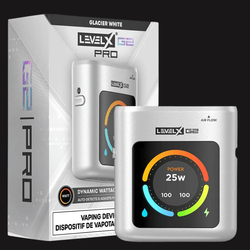 Level X Boost G2 Pro Battery-1000mAh White Vapexcape Vape and Bong Shop Regina Saskatchewan