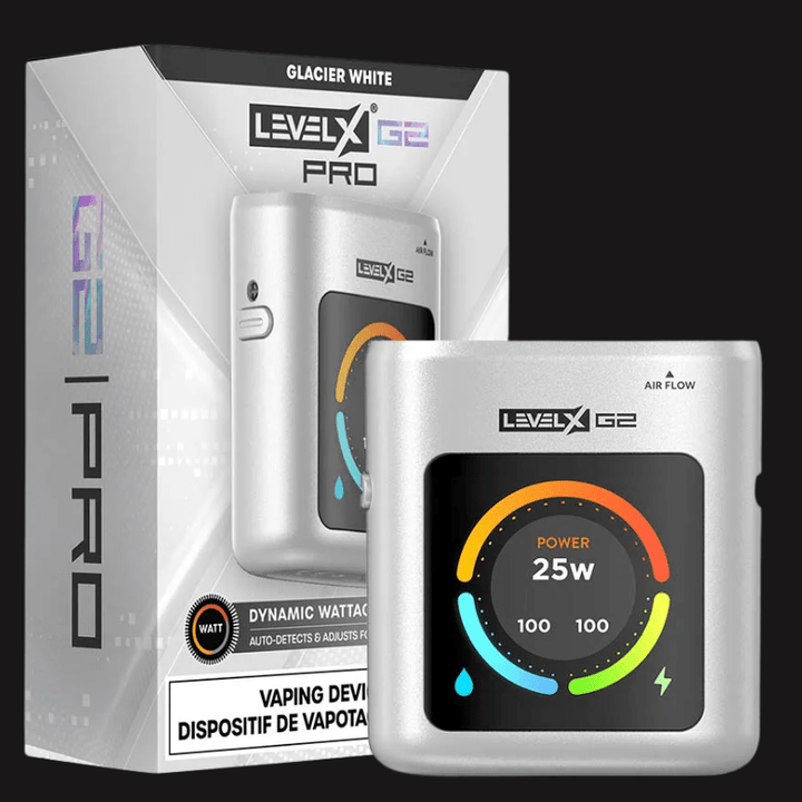 Level X Boost G2 Pro Battery-1000mAh White Vapexcape Vape and Bong Shop Regina Saskatchewan