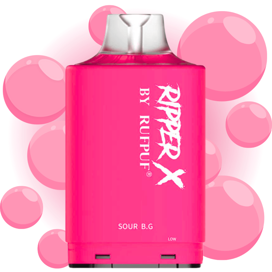 RufPuf Ripper X 50K Turbo Pod - Sour B.G 50000 Puffs / 20mg Vape Superstore  Saskatchewan Canada