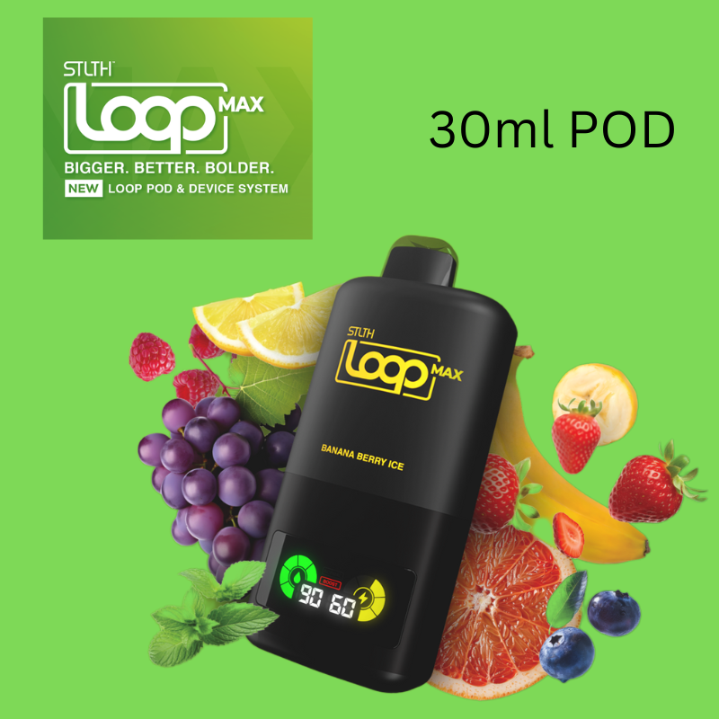 STLTH Loop Max 70k Closed Pod in Regina Canada