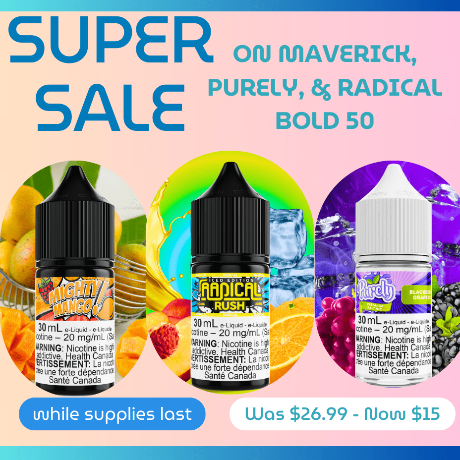 Vape Juice on Sale in Regina Canada