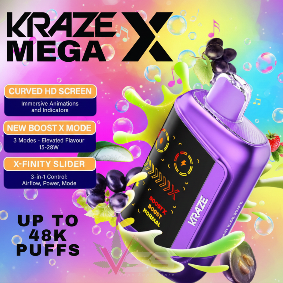 Kraze Mega X 48K Disposable Vape