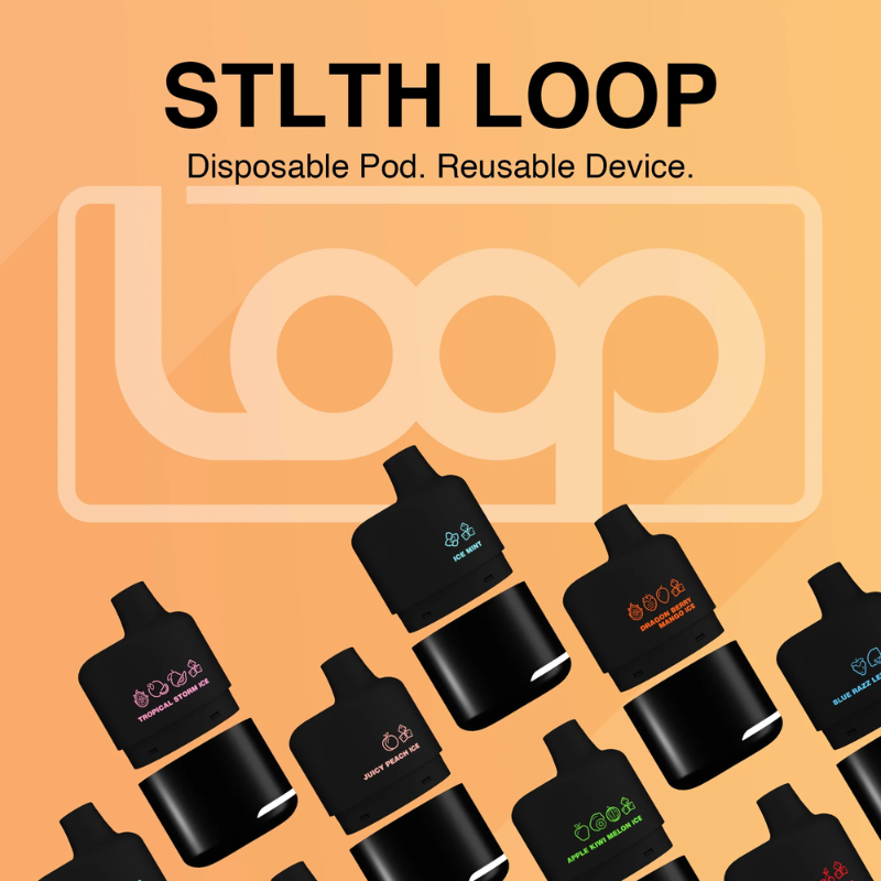 Buy STLTH Loop pods in Canada at Vapexcape Regina Sask