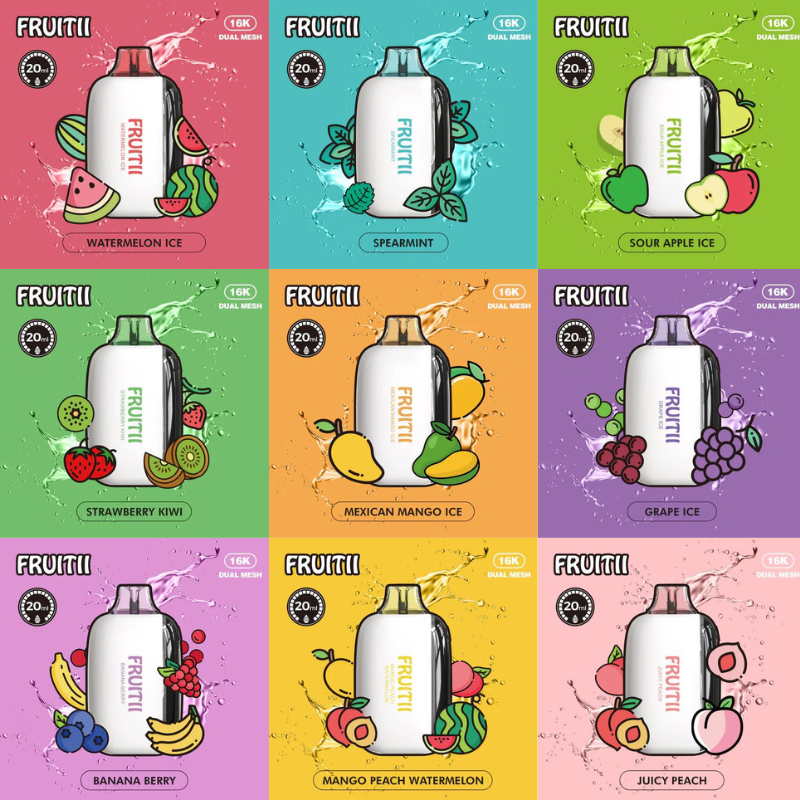 Spin Fruitii 16000 Puff Disposable Vapes