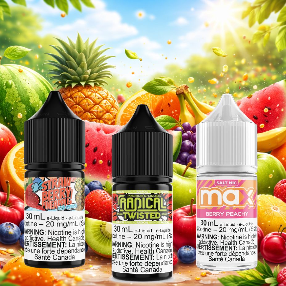 Fresh Fruit Salt E-Liquid Regina Vape SuperStore Saskatchewan
