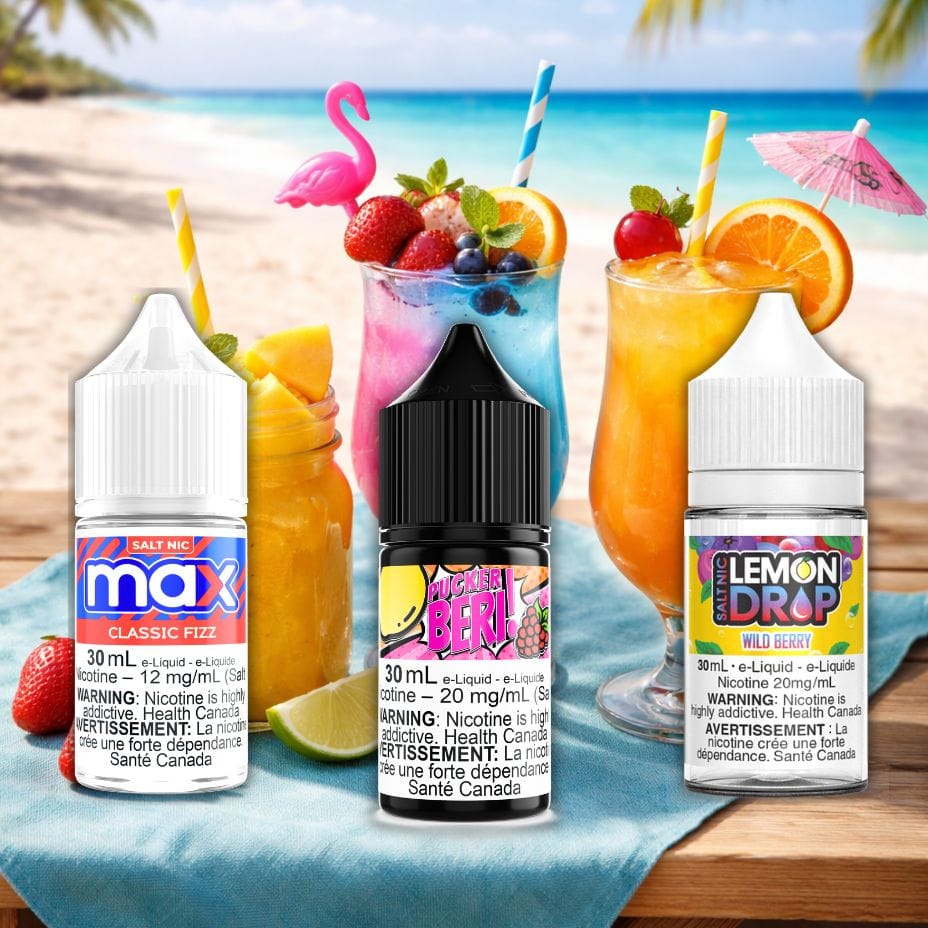 Beverage Salt Nic E-Liquid Vape SuperStore Saskatchewan Canada