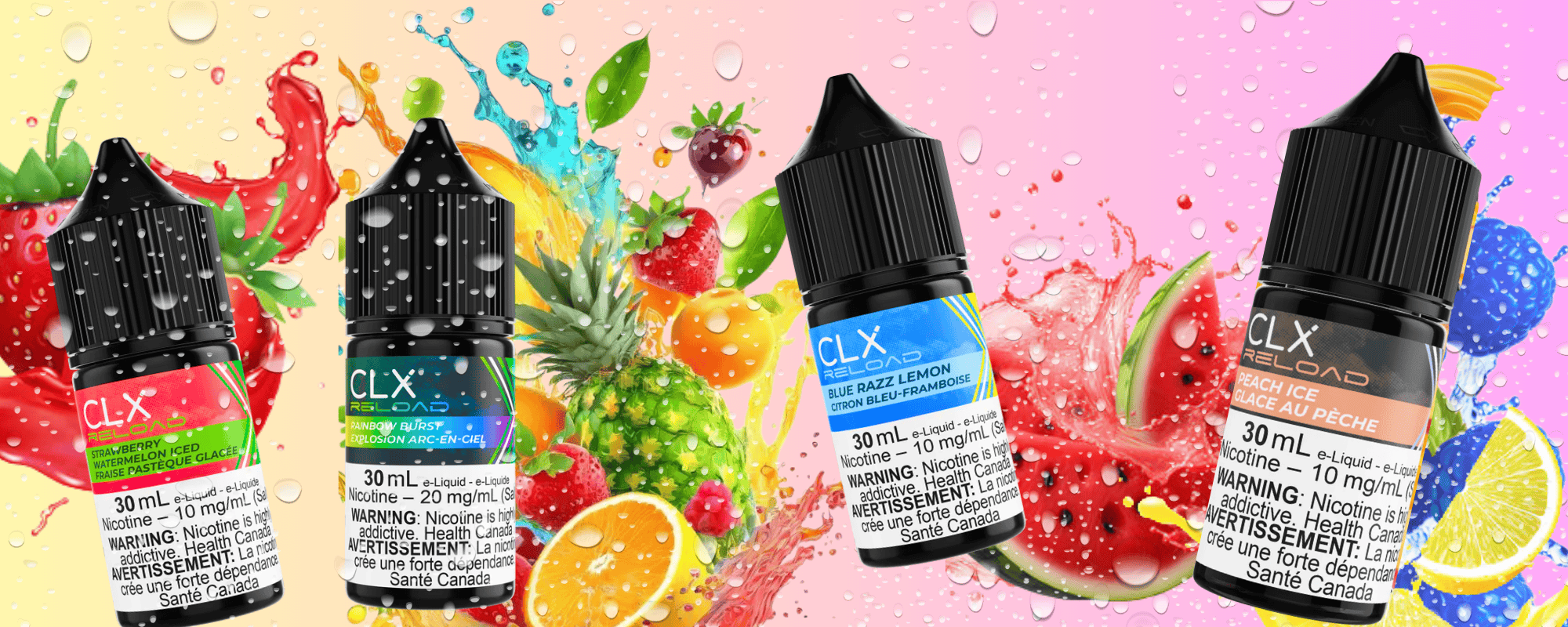 Buy CLX 30ml Salts at Vapexcape Regina Vape SuperStore in Saskatchewan Canada