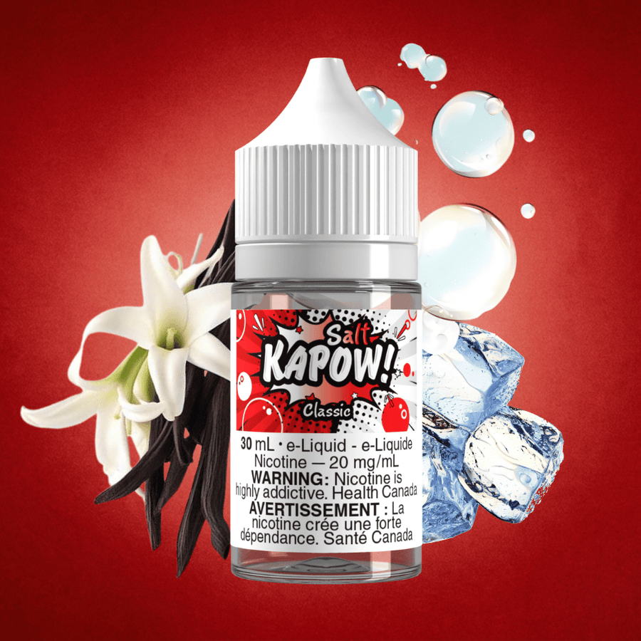 Classic Salt by Kapow E-Liquid 20mg Vape Superstore Regina Canada