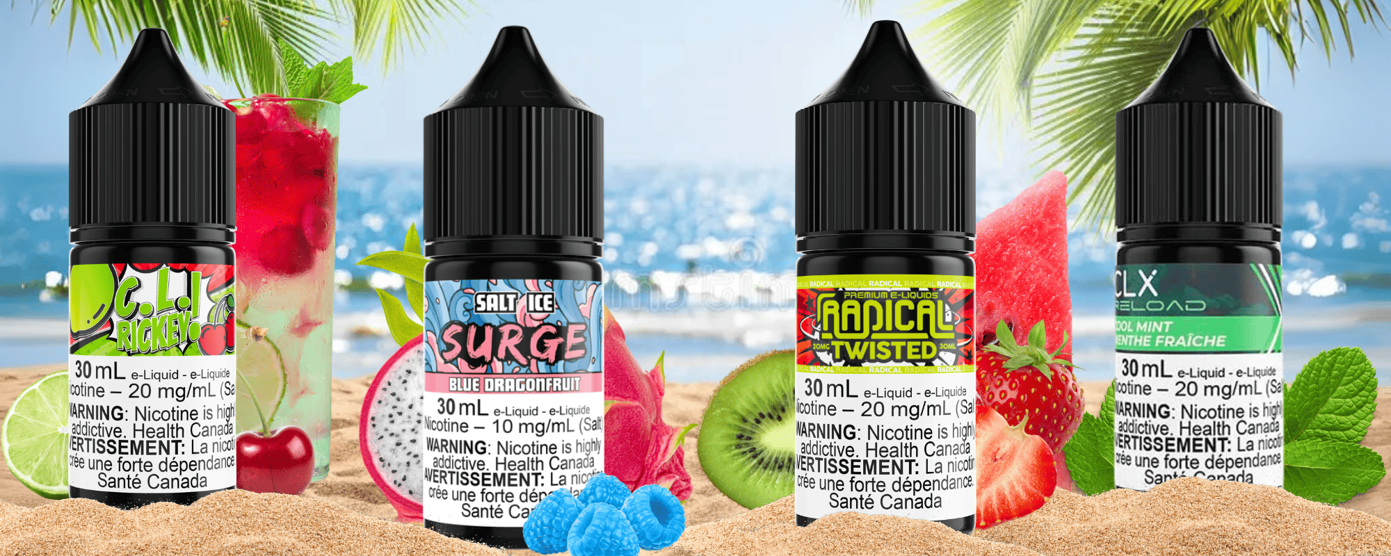 DVINE Summer Salts at Vapexcape Regina Vape SuperStore and Bong Shop in Saskatchewan Canada