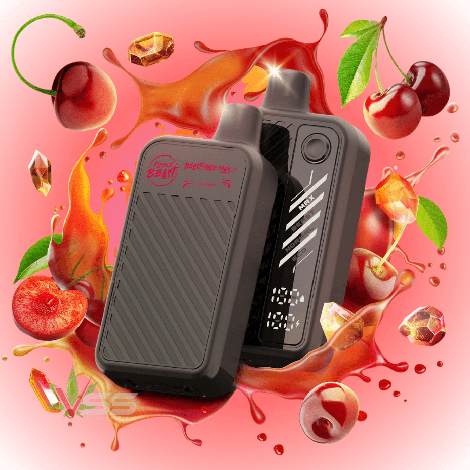 Flavour Beast Mode Max 2 50K Disposable Gushin' Cherry at VapeXcape Regina Vape SuperStore and Bong Shop in Saskatchewan Canada