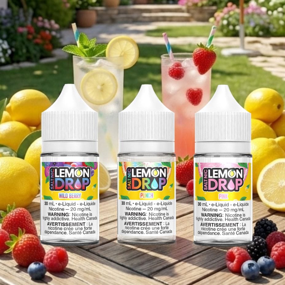 Lemon Drop Salt E-Liquid Vape SuperStore Regina Canada