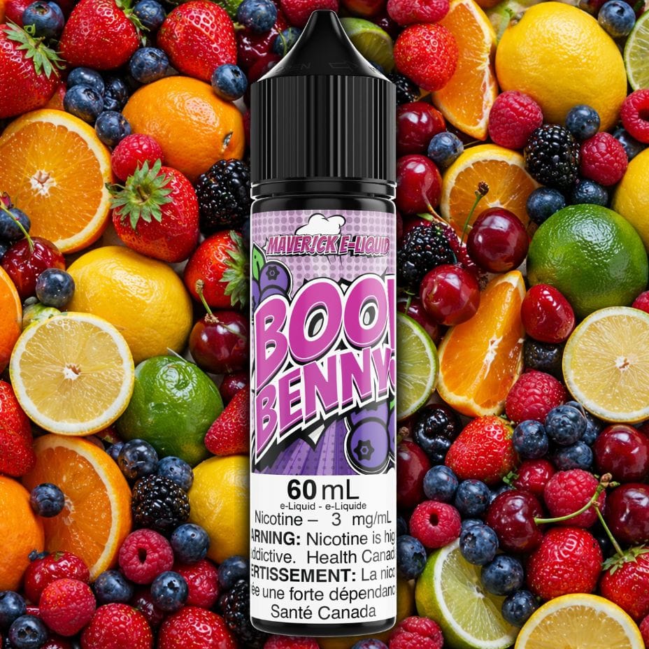 Maverick Boo Benny E-Liquid / 60ml / 3mg Vape SuperStore Saskatchewan Canada