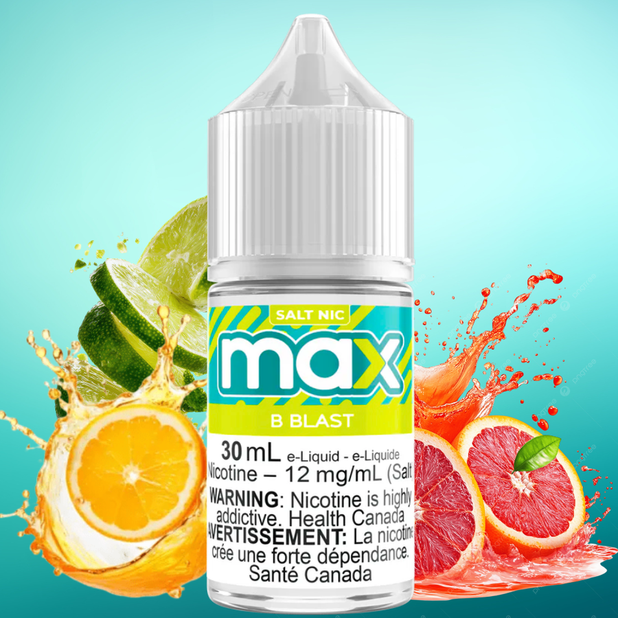 Max E-Liquid - B Blast Salt 12mg Vape Superstore Regina Canada