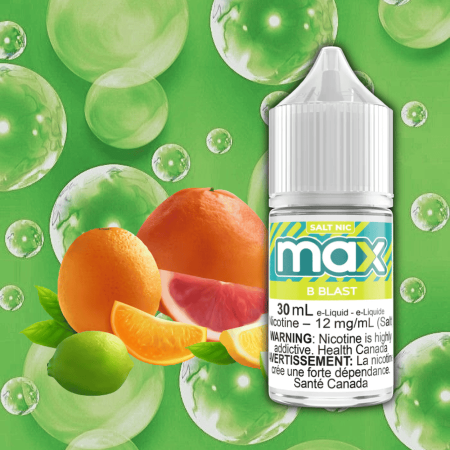 Max E-Liquid - B Blast Salt 30mL / 12mg Vape Superstore  Saskatchewan Canada