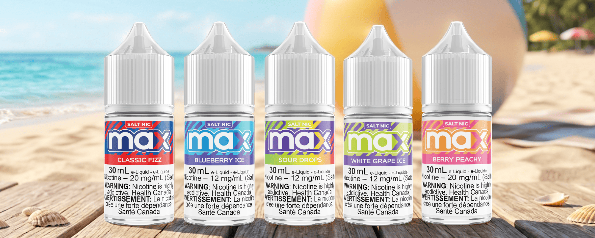 Max Salt E-Liquid 30mL Vape SuperStore Regina Canada