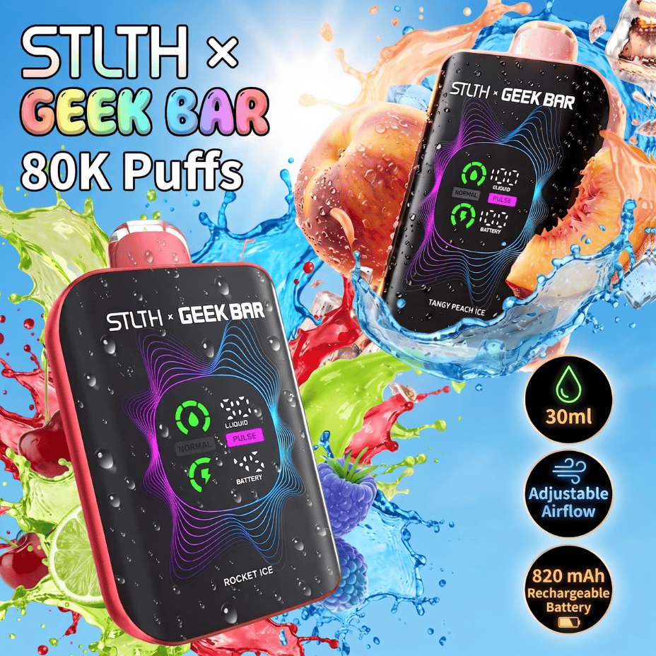 STLTH x Geek Bar 80K Disposable Vapes Vape SuperStore Regina Canada