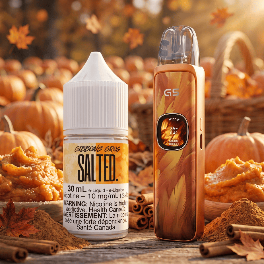 Uwell Caliburn G5 Pod Kit / Gibbons Grog Salt by Captain Oliver's 30mL 10mg Vape SuperStore Regina Canada