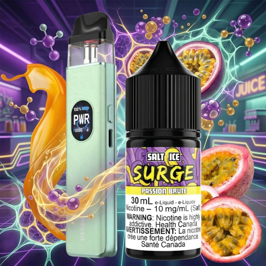 Vaporesso XROS 5 Pod Kit and Surge Salt 30ml E-Liquid Vape SuperStore Regina Saskatchewan