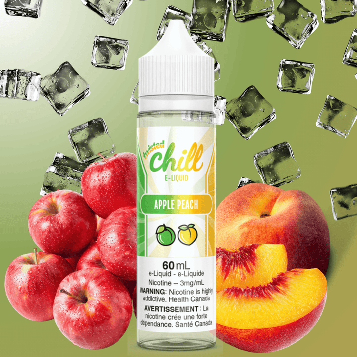 Apple Peach by Twisted Chill E-Liquid 3mg Vape Superstore  Saskatchewan Canada