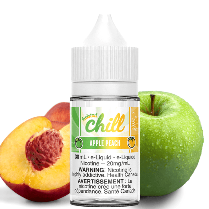 Apple Peach Salts by Chill E-Liquid Vape Superstore  Saskatchewan Canada