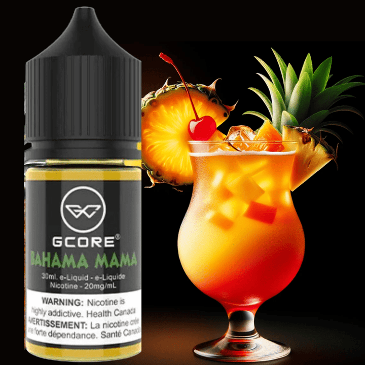 Bahama Mama Salt by GCore E-Liquid-30ml Vape Superstore  Saskatchewan Canada