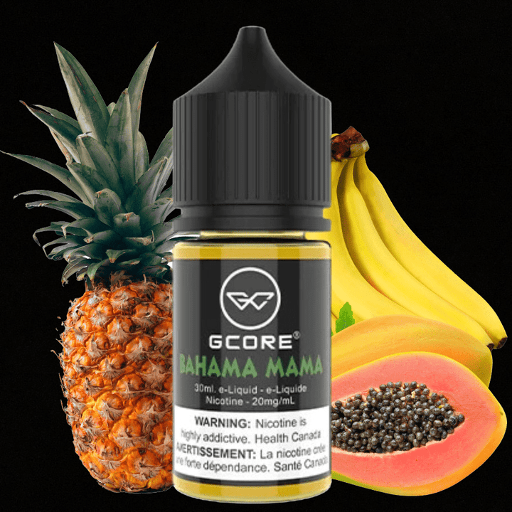 Bahama Mama Salt by GCore E-Liquid-30ml Vape Superstore  Saskatchewan Canada