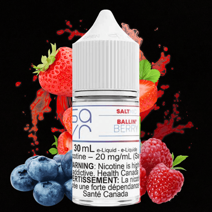 Ballin' Berry Salt by Savr E-Liquid Vape Superstore  Saskatchewan Canada
