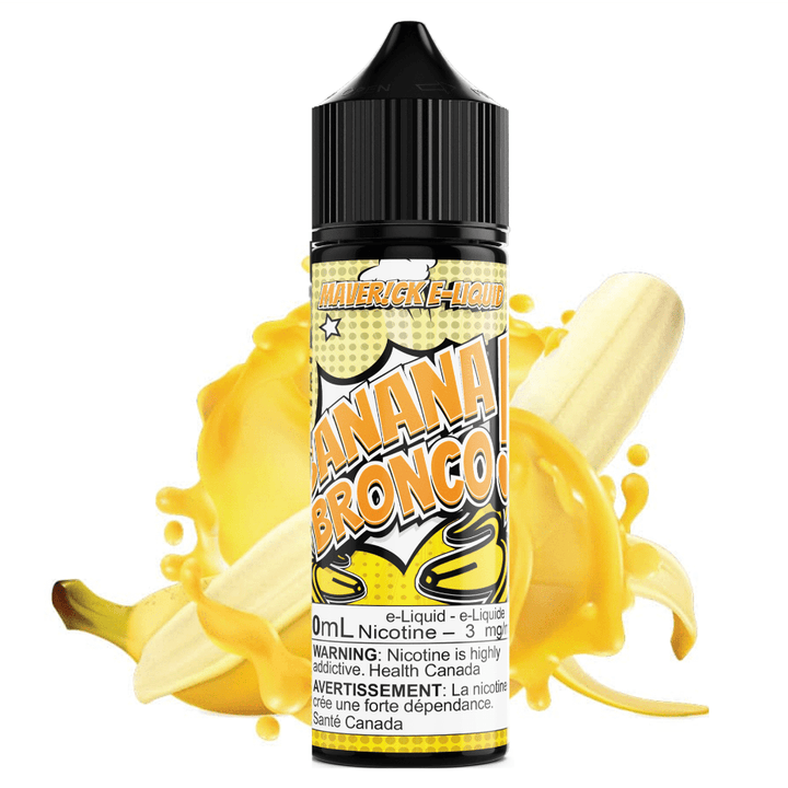 Banana Bronco by Maverick E-Liquid Vape Superstore  Saskatchewan Canada