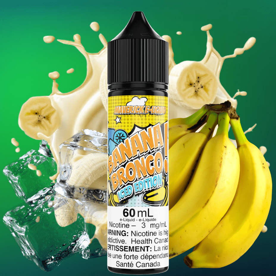 Banana Bronco Iced by Maverick E-Liquid Vape Superstore  Saskatchewan Canada