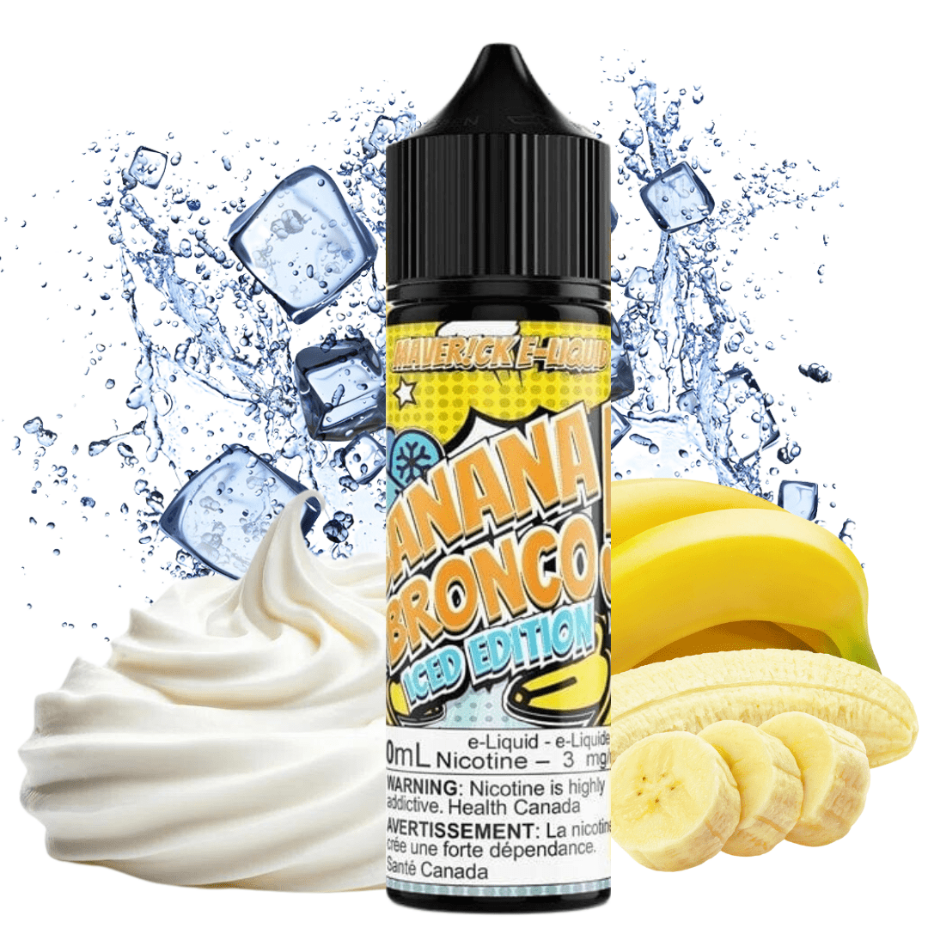 Banana Bronco Iced by Maverick E-Liquid Vape Superstore  Saskatchewan Canada