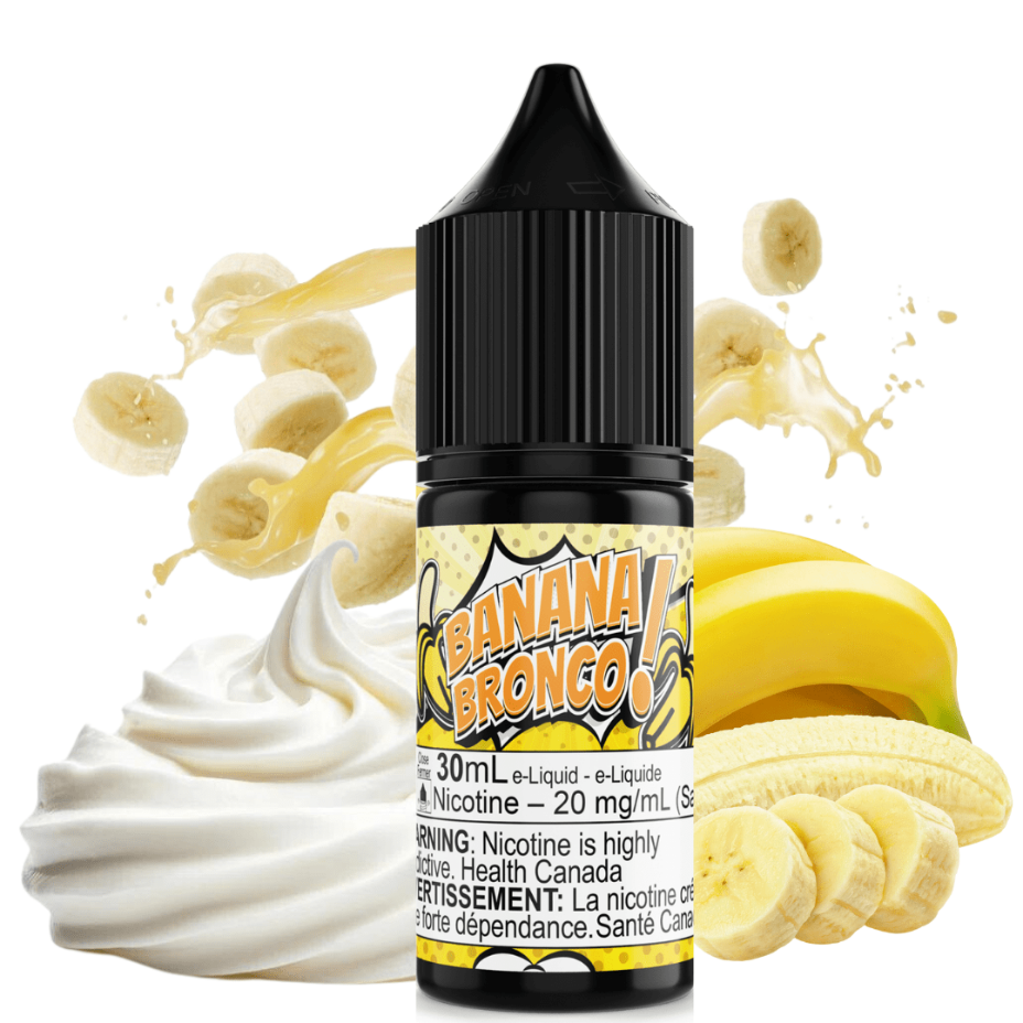 Banana Bronco Salt by Maverick E-Liquid 30ml / 12mg Vape Superstore  Saskatchewan Canada