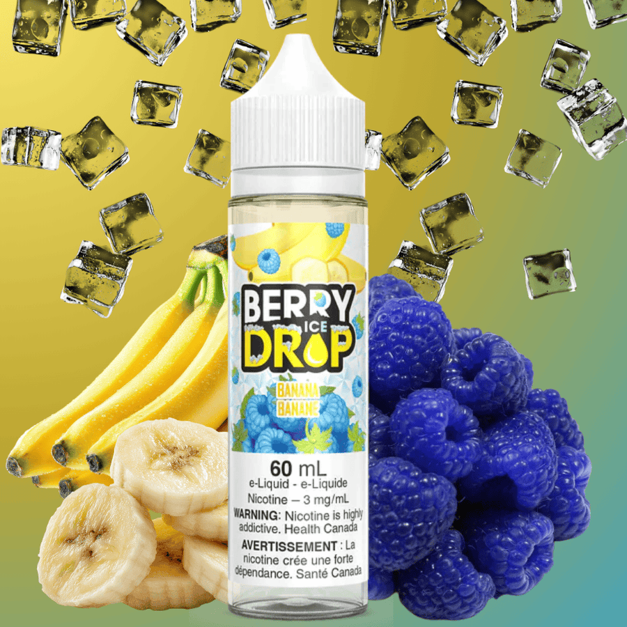 Banana Ice by Berry Drop E-Liquid 3mg Vape Superstore  Saskatchewan Canada