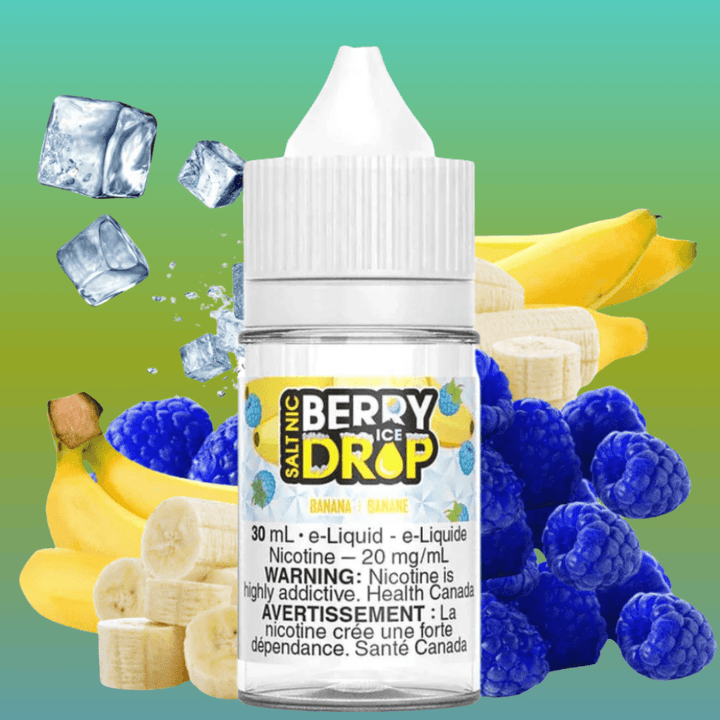 Banana Ice Salt by Berry Drop E-liquid 12mg Vape Superstore  Saskatchewan Canada