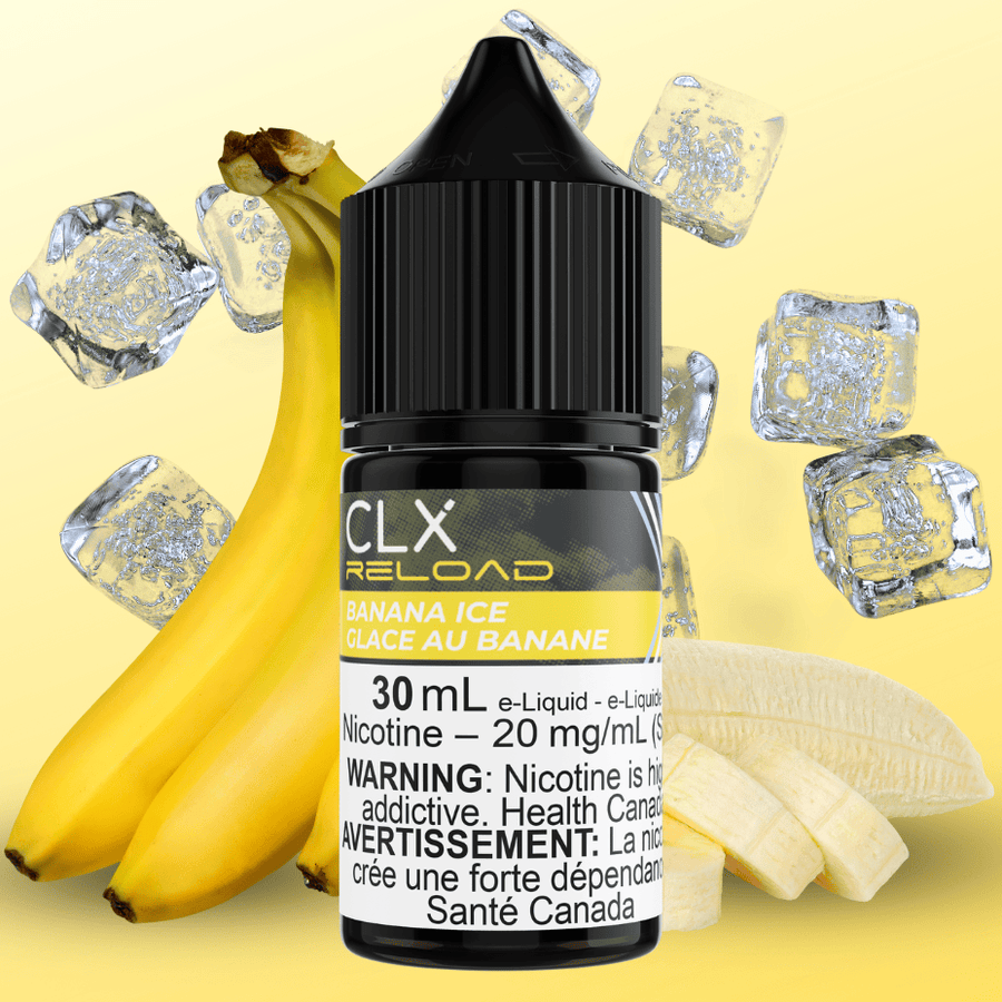 Banana Ice Salt by CLX Reload E-Liquid Vape Superstore  Saskatchewan Canada