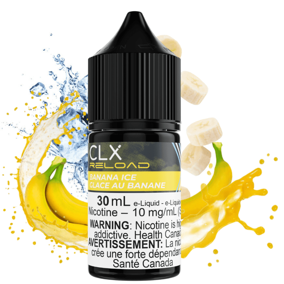 Banana Ice Salt by CLX Reload E-Liquid Vape Superstore  Saskatchewan Canada