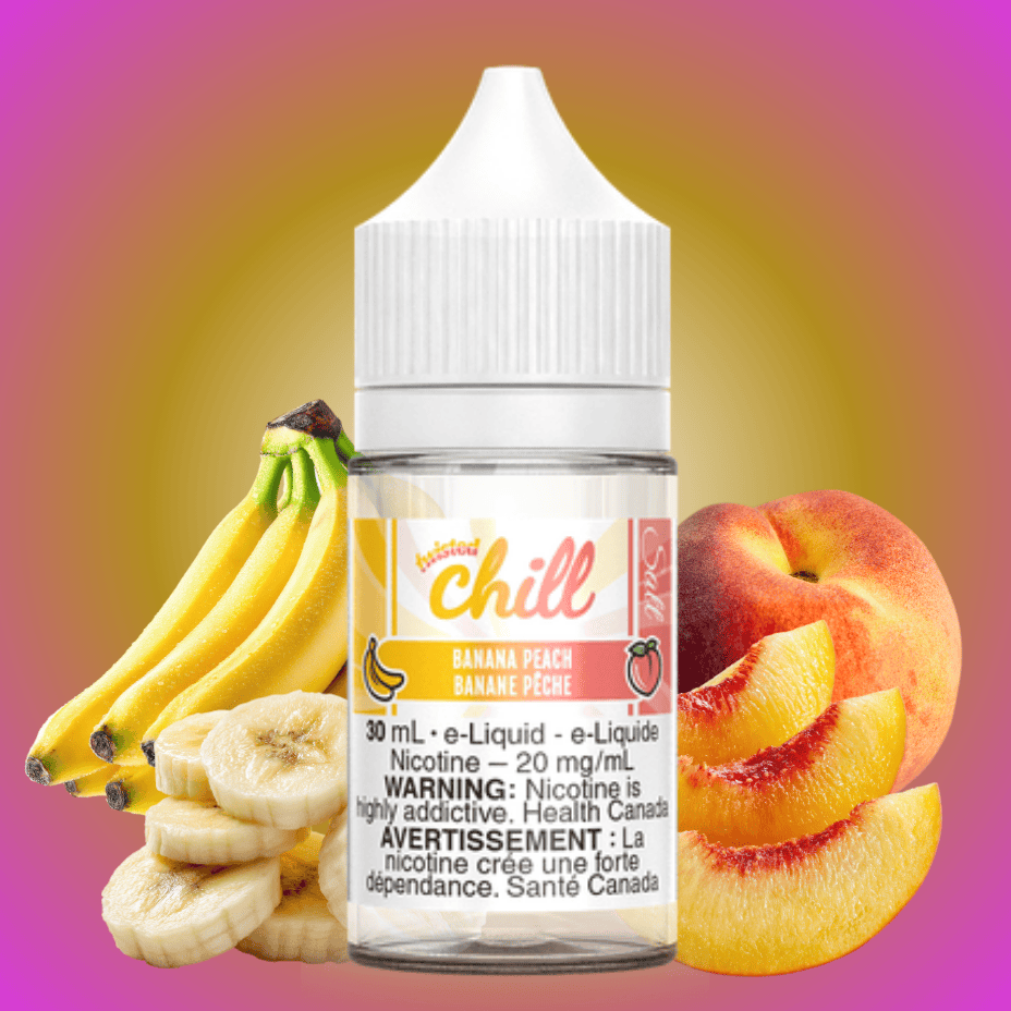 Banana Peach by Twisted Chill Salt 12mg Vape Superstore  Saskatchewan Canada