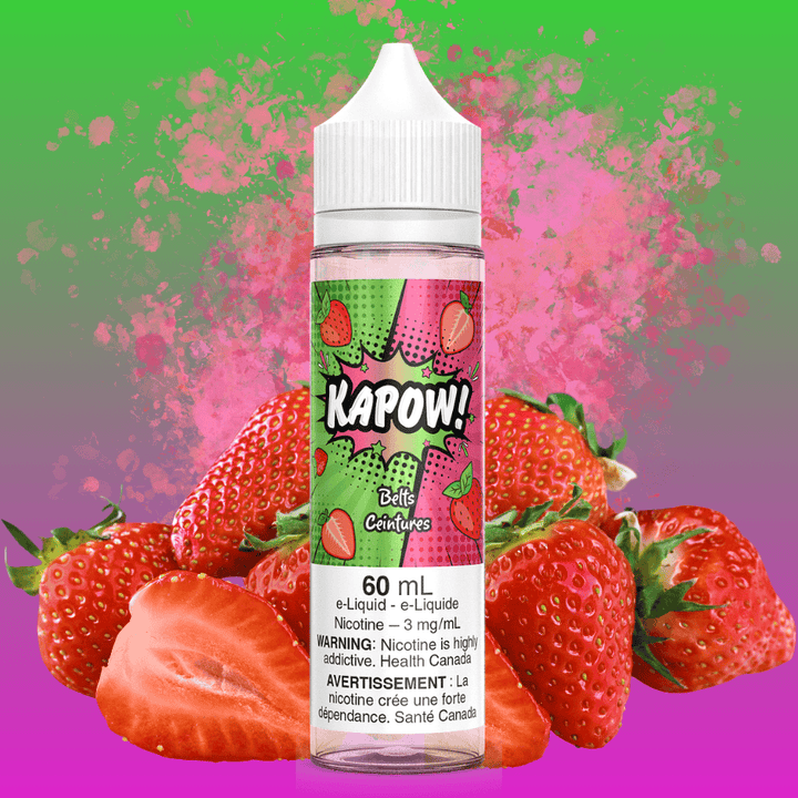 Belts By Kapow E-Liquid 3mg Vape Superstore  Saskatchewan Canada