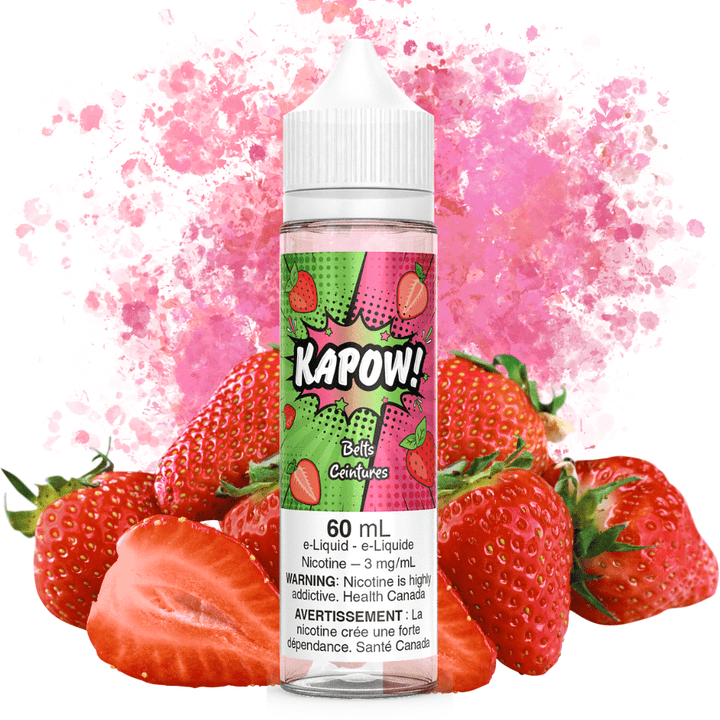 Belts By Kapow E-Liquid 3mg Vape Superstore  Saskatchewan Canada