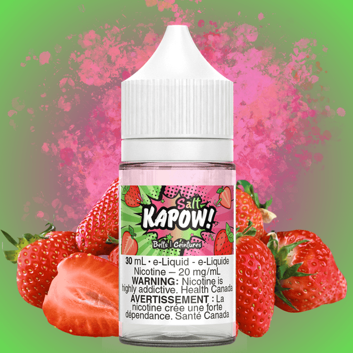 Belts Salt By Kapow E-Liquid 12mg Vape Superstore  Saskatchewan Canada