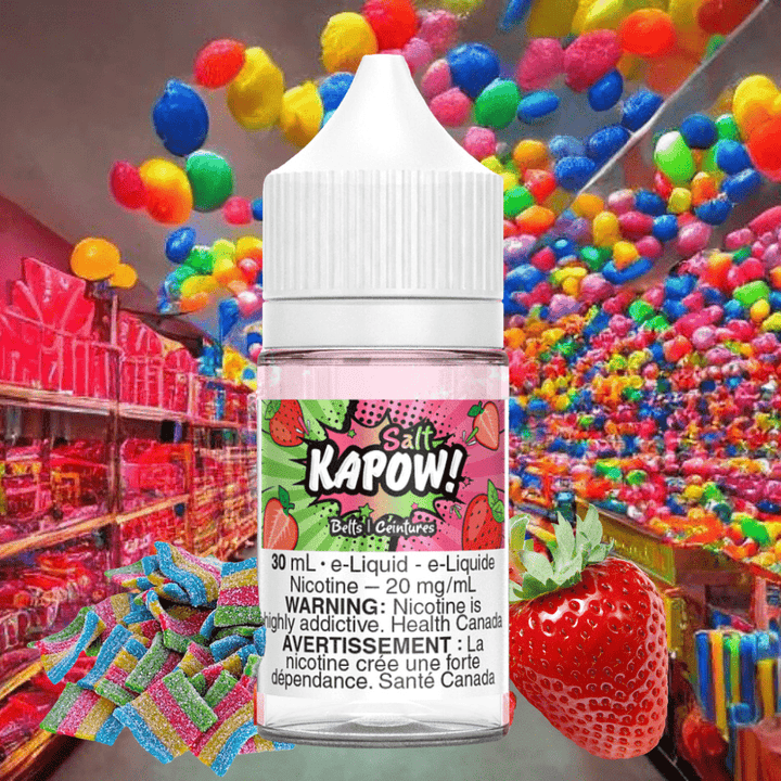 Belts Salt By Kapow E-Liquid Vape Superstore  Saskatchewan Canada