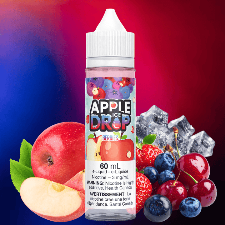 Berries Ice by Apple Drop E-Liquid 3mg Vape Superstore  Saskatchewan Canada