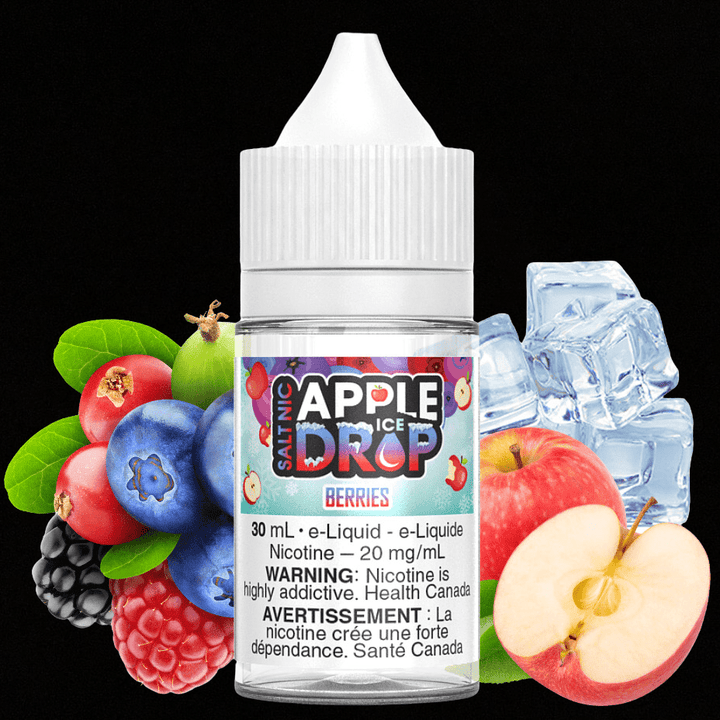 Berries Ice Salt by Apple Drop E-Liquid Vape Superstore  Saskatchewan Canada