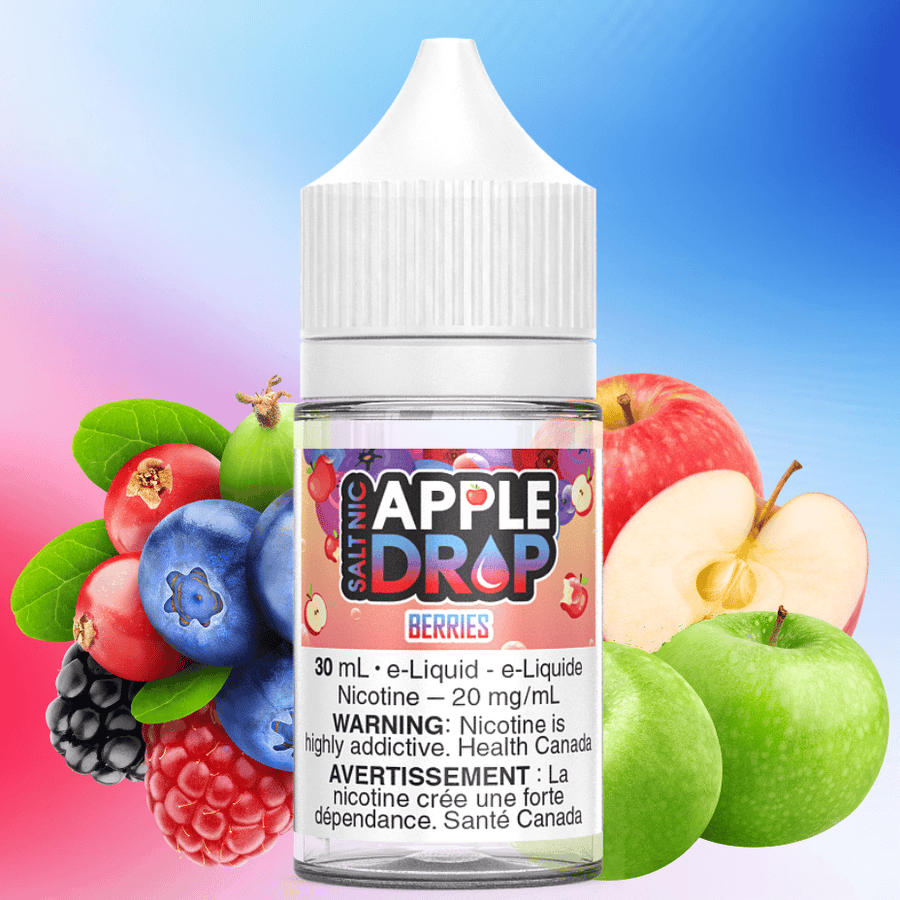 Berries Salt by Apple Drop E-Liquid 30mL / 12mg Vape Superstore  Saskatchewan Canada