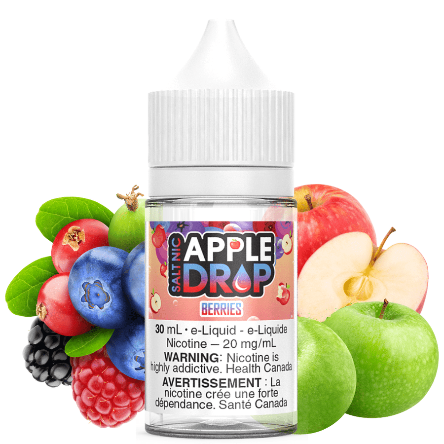Berries Salt by Apple Drop E-Liquid 30ml / 12mg Vapexcape Vape and Bong Shop Regina Saskatchewan