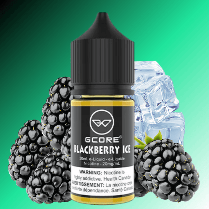Blackberry Ice Salt by Gcore E-Liquid-30ml 30mL / 10mg Vape Superstore  Saskatchewan Canada