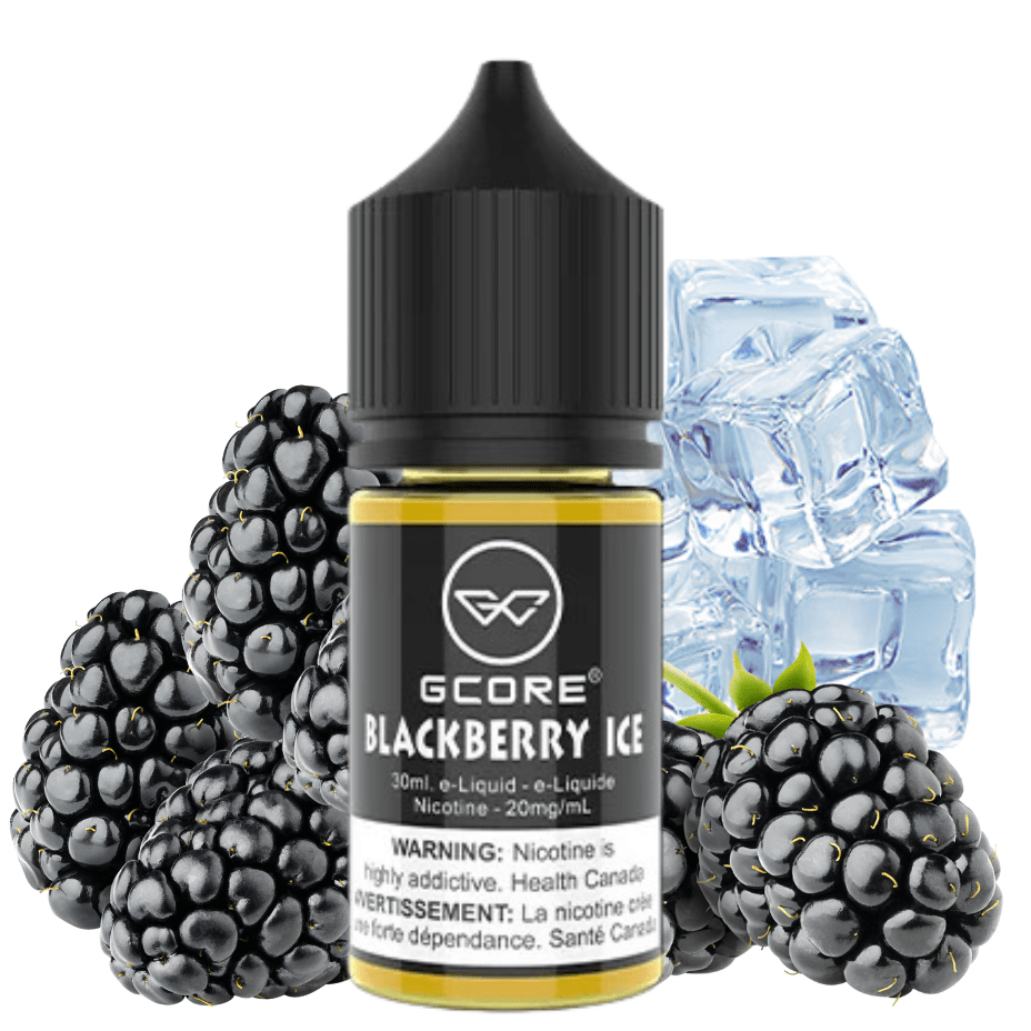 Blackberry Ice Salt by Gcore E-Liquid-30ml 30ml / 10mg Vape Superstore  Saskatchewan Canada