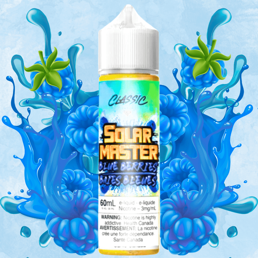 Blue Berries by Solar Master E-Liquid Vape Superstore  Saskatchewan Canada